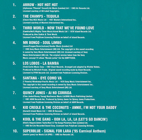 Various : 100% Carnival! (CD, Comp)