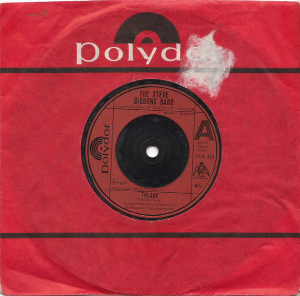 Steve Gibbons Band : Tulane (7", Single)