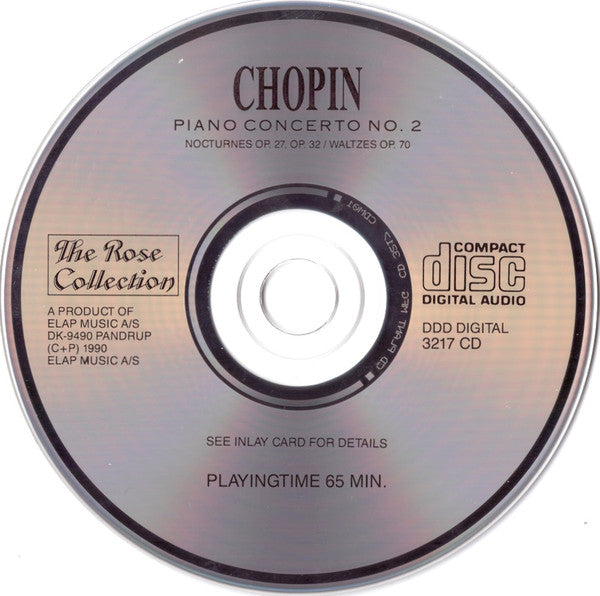 Frédéric Chopin : Piano Concerto No. 2 (CD, Comp)