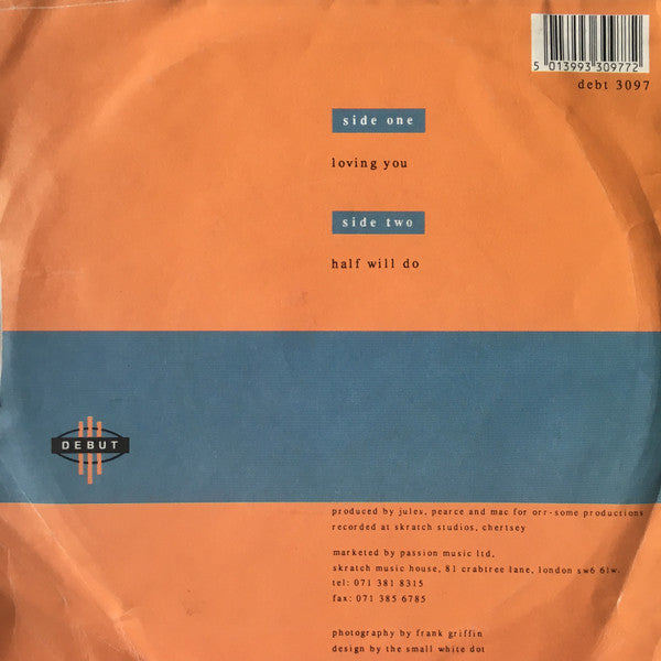Massivo Featuring Tracy Ackerman : Loving You (7")