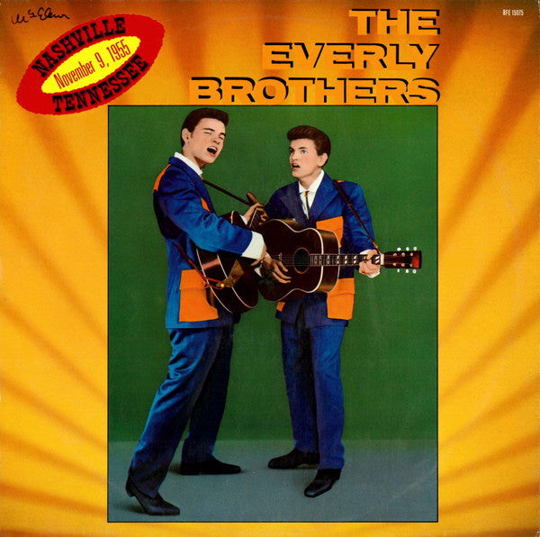 Everly Brothers : Nashville Tennessee, November 9, 1955 (12", EP, Comp)