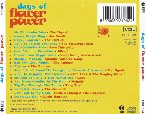 Various : Days Of Flower Power (CD, Comp)