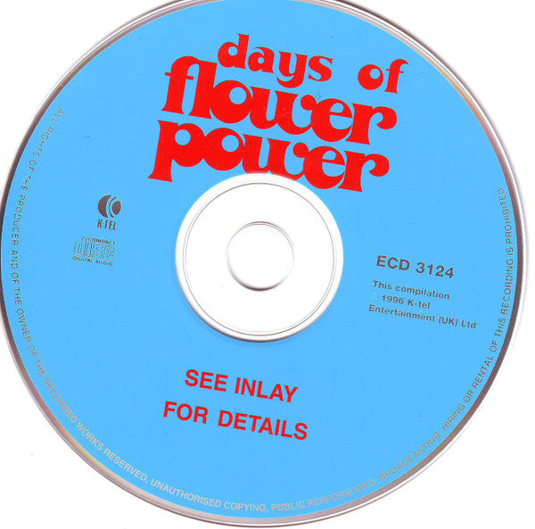 Various : Days Of Flower Power (CD, Comp)