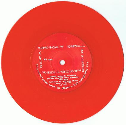 Unholy Swill : Hellgoat / Bad Yams (7", Num, Ora)