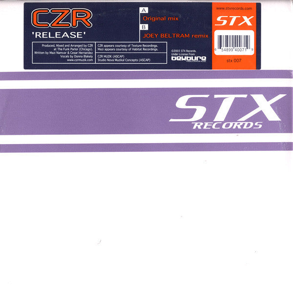 CZR : Release (12", Whi)