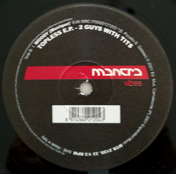 2 Guys With Tits : Topless EP (12")