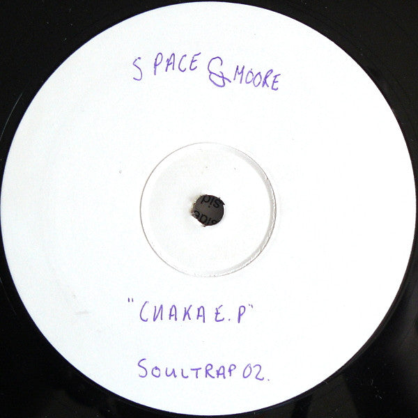 DJ Space And Moore : Chaka E.P. (12", EP, W/Lbl)
