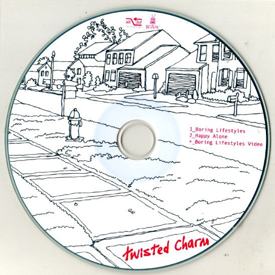 Twisted Charm : Boring Lifestyles (CD, Single, Enh, Promo)