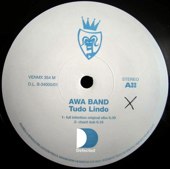 Awa Band : Tudo Lindo (12")