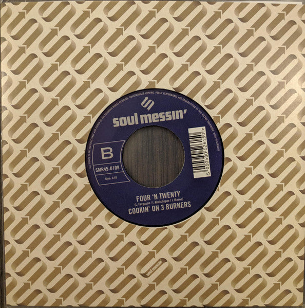 Cookin' On 3 Burners : This Girl / Four 'N Twenty (7", Single, RE)
