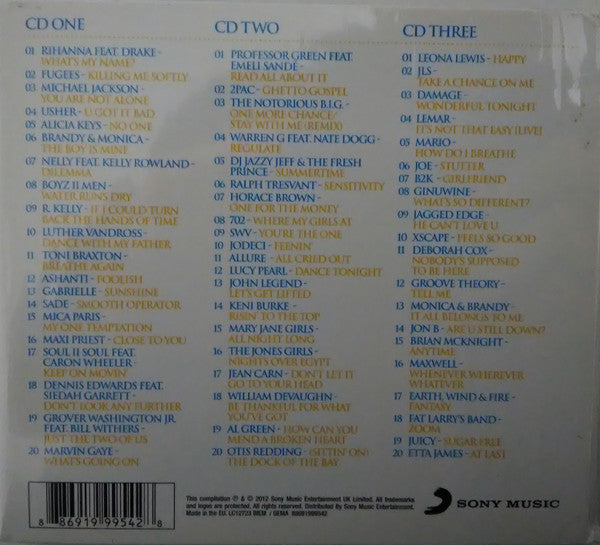 Various : Chilled R&B Smooth Classics (3xCD, Comp, Dig)