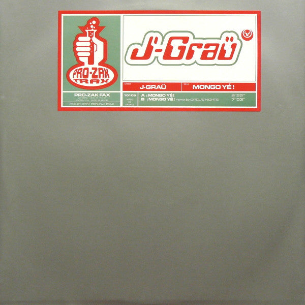 Jordi Grau : Mongo Yé! (12")