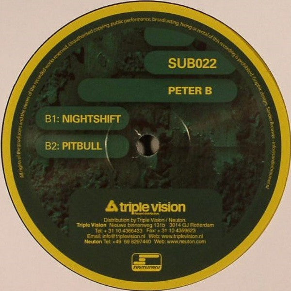 Peter B : Submissions 22 (12")