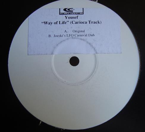 Yousef : Way Of Life (Carioca Track) (12", W/Lbl)