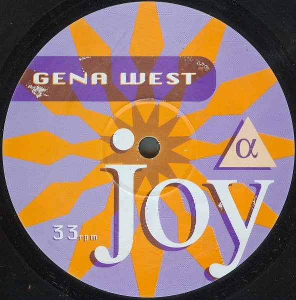 Gena West : Joy (12")
