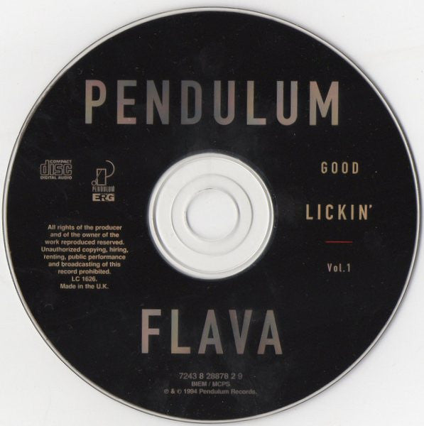 Various : Pendulum Flava: Good Lickin' Vol. 1 (CD, Comp)