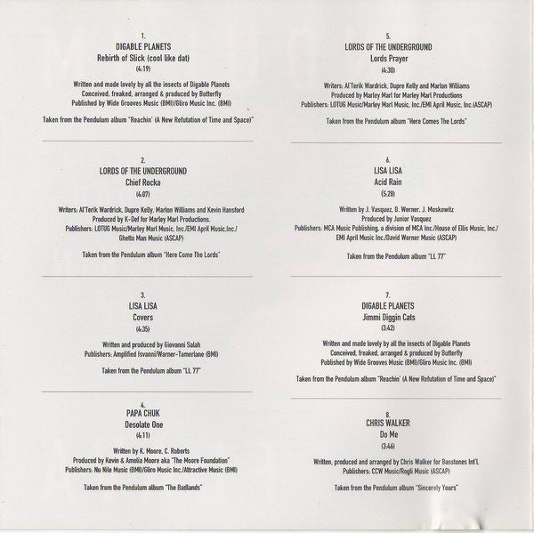 Various : Pendulum Flava: Good Lickin' Vol. 1 (CD, Comp)