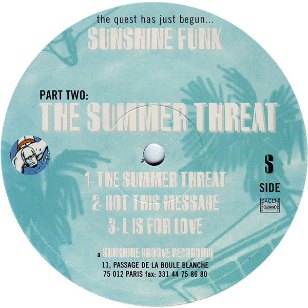 Sunshine Funk Featuring Keneda : Part Two: The Summer Threat (12")