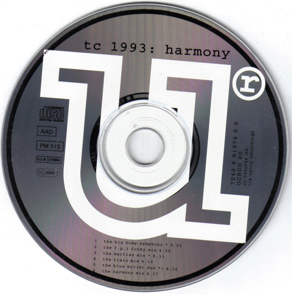 TC 1993 : Harmony (CD, Single)