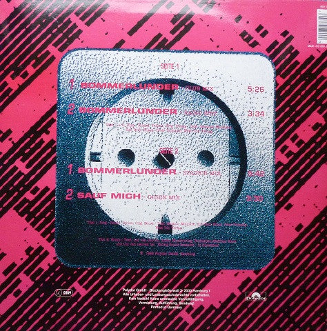 Die Technodosen : Bommerlunder (12")