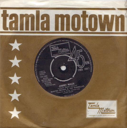 Martha Reeves & The Vandellas : Jimmy Mack / Dancing In The Street (7", Single)