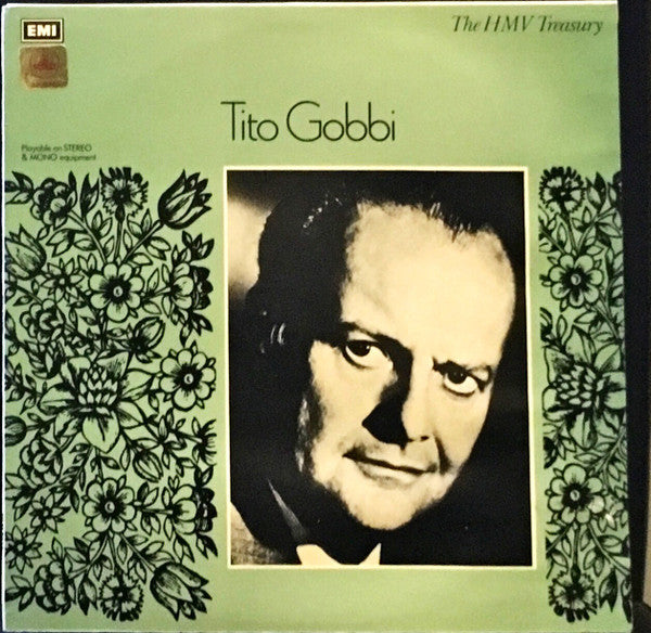 Tito Gobbi : Tito Gobbi (LP, Comp, Mono, RP, Lab)