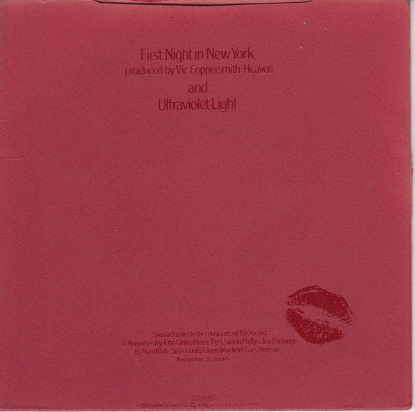 Claire Hamill : First Night In New York (7", Single)