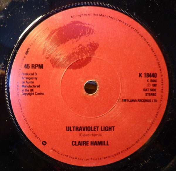 Claire Hamill : First Night In New York (7", Single)