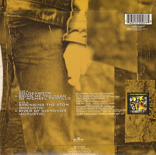 The Family Cat : Goldenbook (7", Single, 1/2)