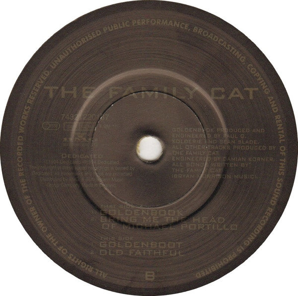 The Family Cat : Goldenbook (7", Single, 2/2)
