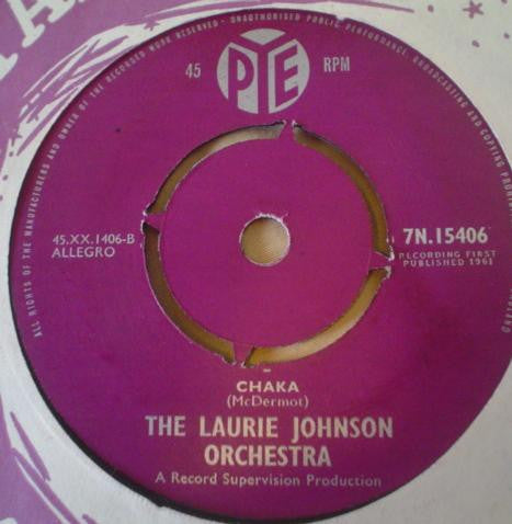 The Laurie Johnson Orchestra : Doin' The Raccoon  (7")