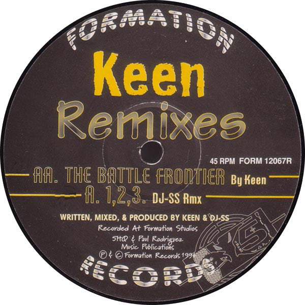 Keen : Remixes (12")