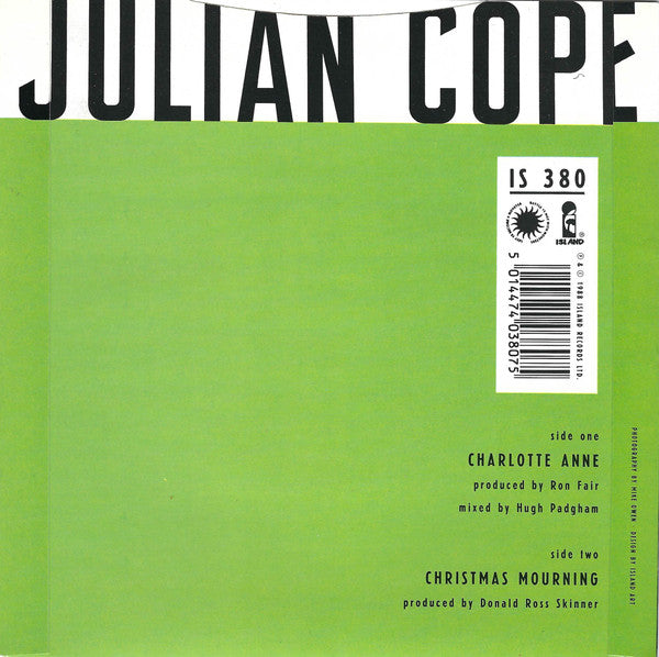 Julian Cope : Charlotte Anne (7", Single)
