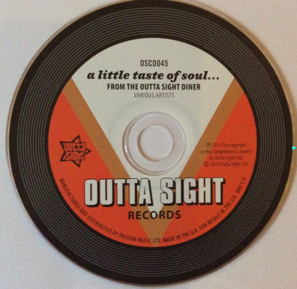 Various : A Little Taste Of Soul...From The Outta Sight Diner (CD, Comp)