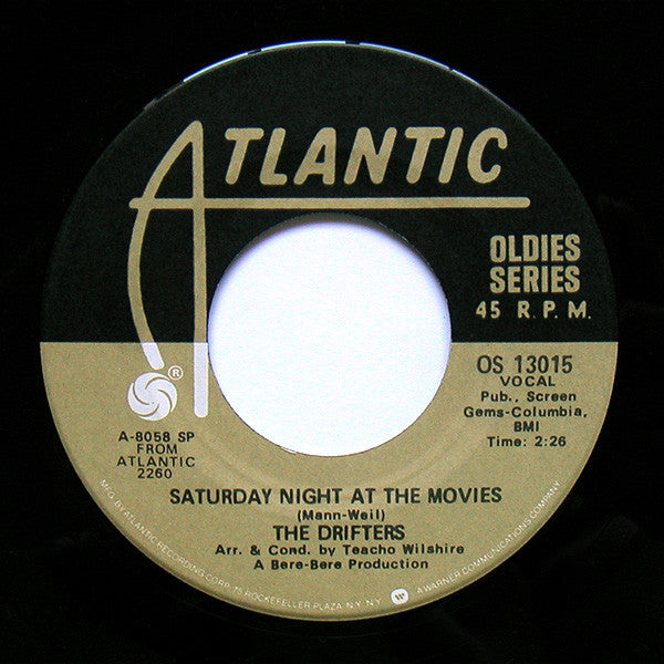 The Drifters : Saturday Night At The Movies / I Count The Tears (7", Single, SP )