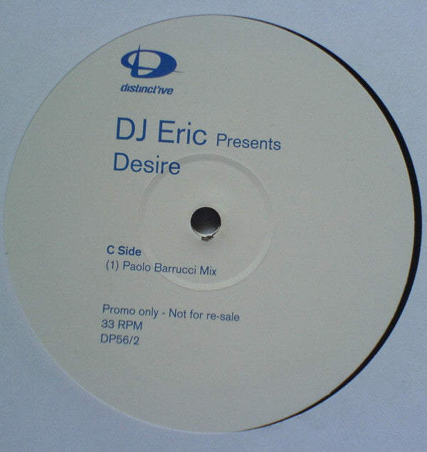 DJ Eric : Desire (2x12", Promo)