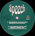 Speech : Like Marvin Gaye Said (What's Going On) (12")