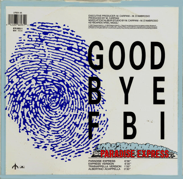 Good Bye FBI : Paradise Express (12")