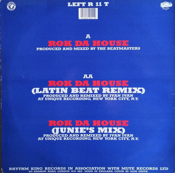 The Beatmasters Featuring The Cookie Crew : Rok Da House (12", Single)