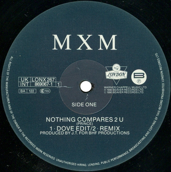 MXM : Nothing Compares 2 U (12")