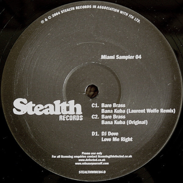 Various : Miami Sampler 04 (2x12", Promo, Smplr)