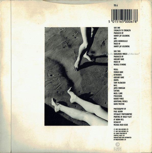 Hue & Cry : Strength To Strength (7", Single)
