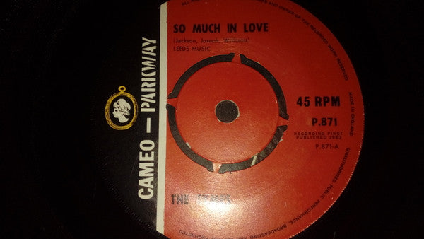 The Tymes : So Much In Love / Roscoe James McClain (7", Single, Fou)