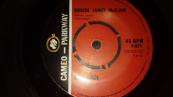 The Tymes : So Much In Love / Roscoe James McClain (7", Single, Fou)