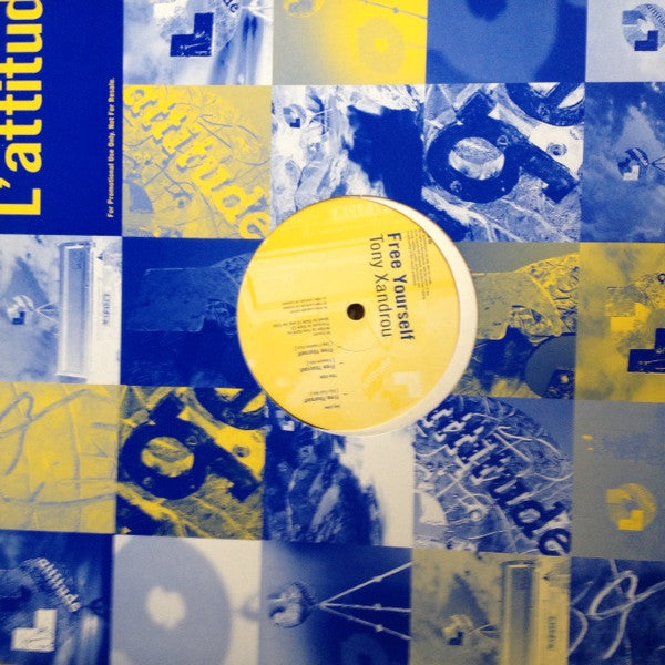 Tony Xandrou : Free Yourself (12", Promo)