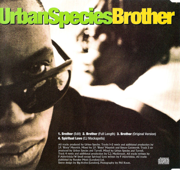 Urban Species : Brother (CD, Single)