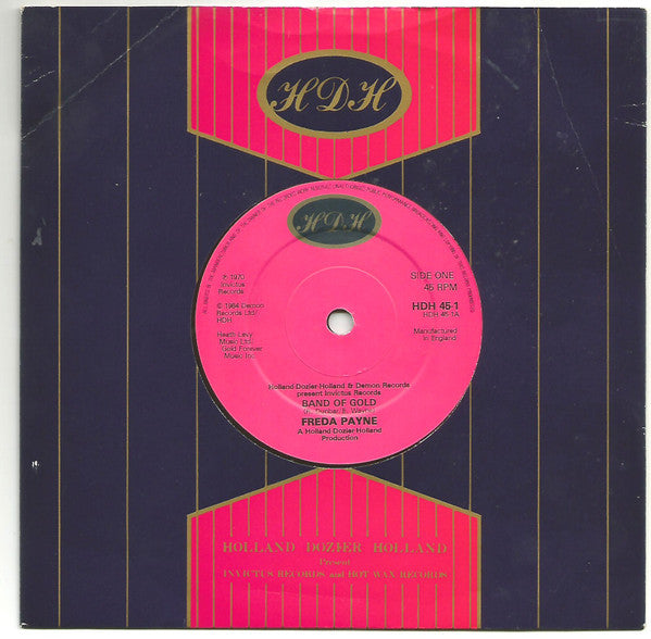Freda Payne : Band Of Gold (7", Single, Bla)
