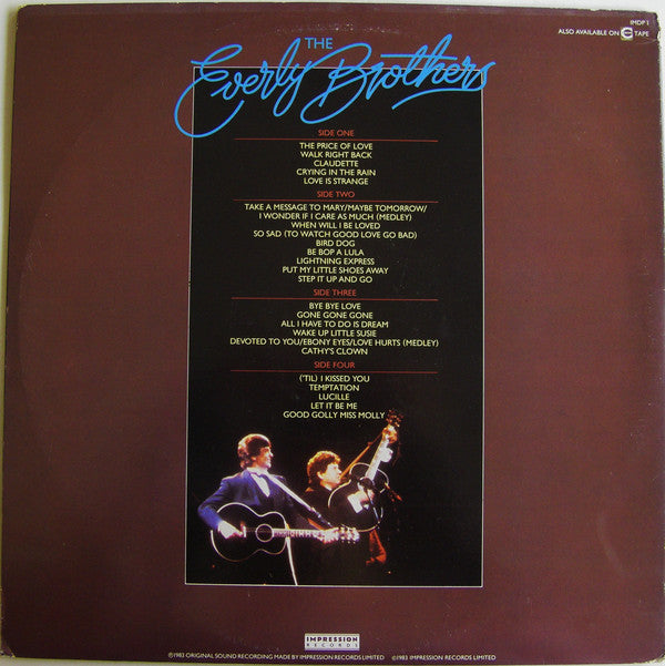 Everly Brothers : Reunion Concert (2xLP, Album)