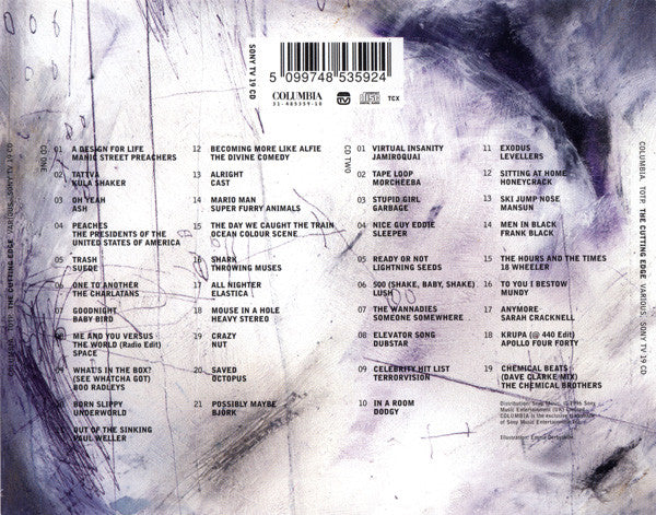 Various : TOTP - The Cutting Edge (2xCD, Comp)