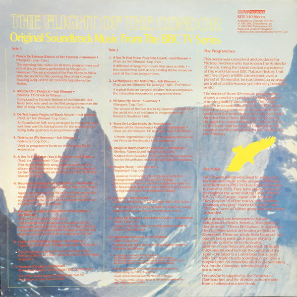 Inti-Illimani*, Guamary : Flight Of The Condor (LP, Comp, Gat)